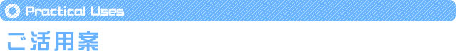 ご活用案